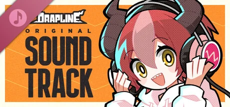 DRAPLINE Soundtrack store artwork showing the dragon girl and the game logo